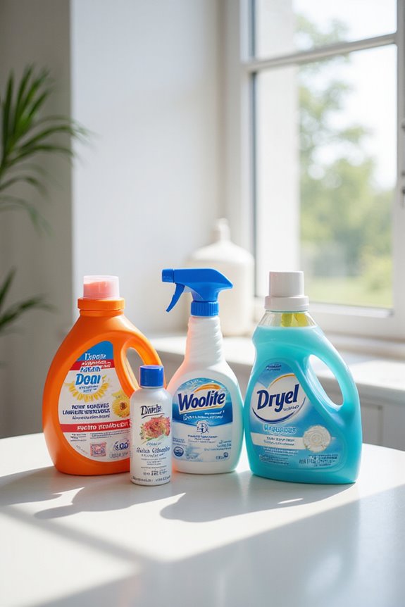 antibacterial clothing care detergents