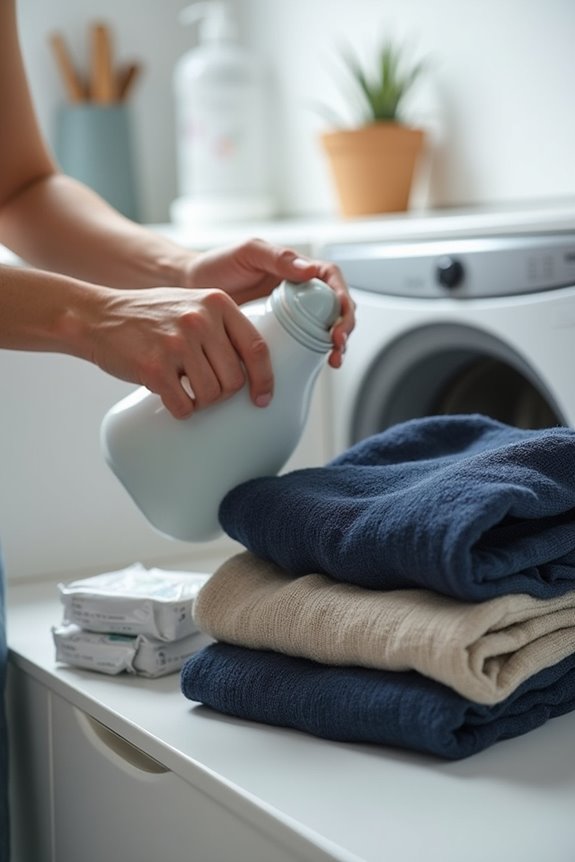 choosing dark clothing detergent
