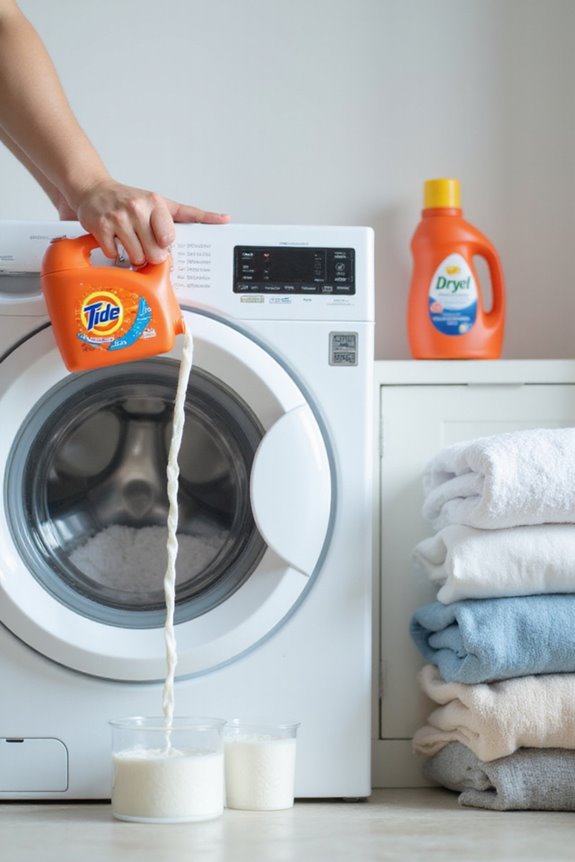 choosing tide laundry detergent