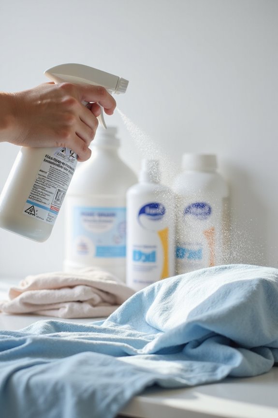 flammability safety for sprays