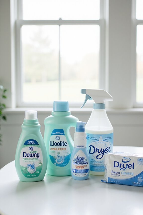 fragrance free laundry fabric softeners