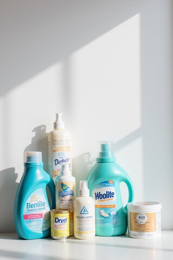 gentle laundry detergents recommended