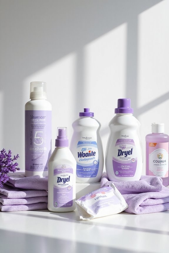 lavender scented dryer sheets