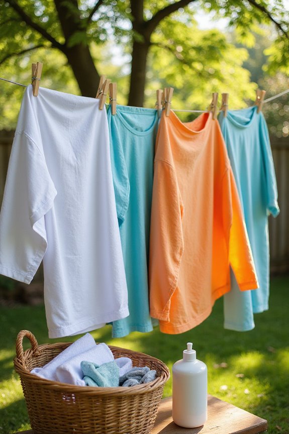 line drying prolongs fabric life