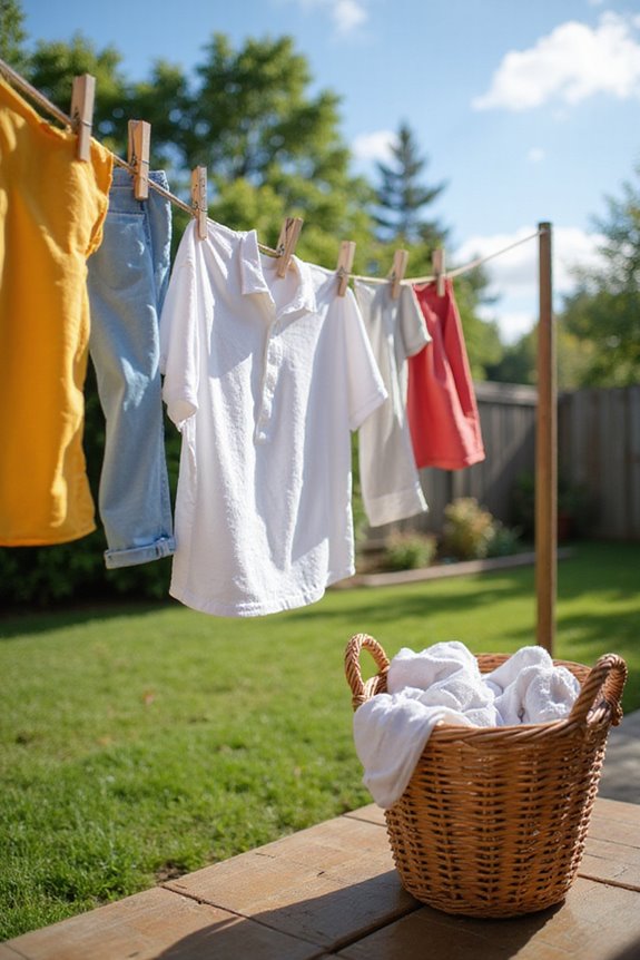 line drying reduces emissions