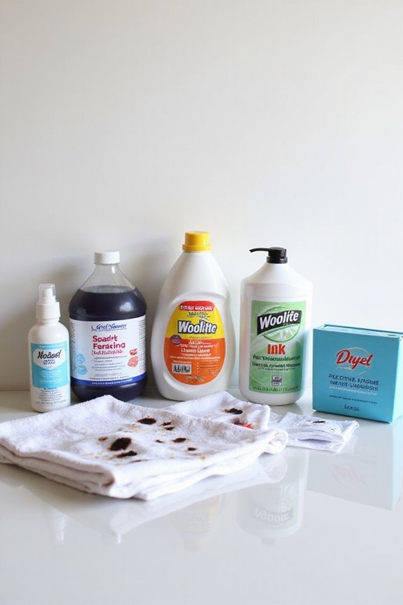 remove ink stains cotton