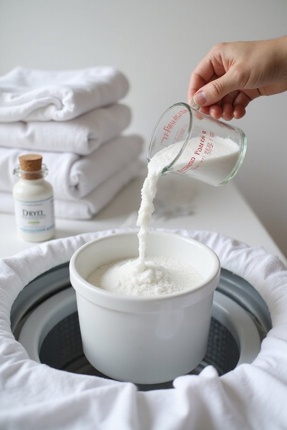 salt fabric softener solution
