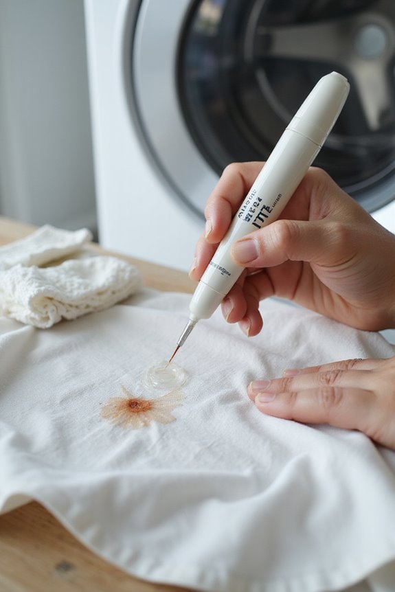 stain identification and treatment