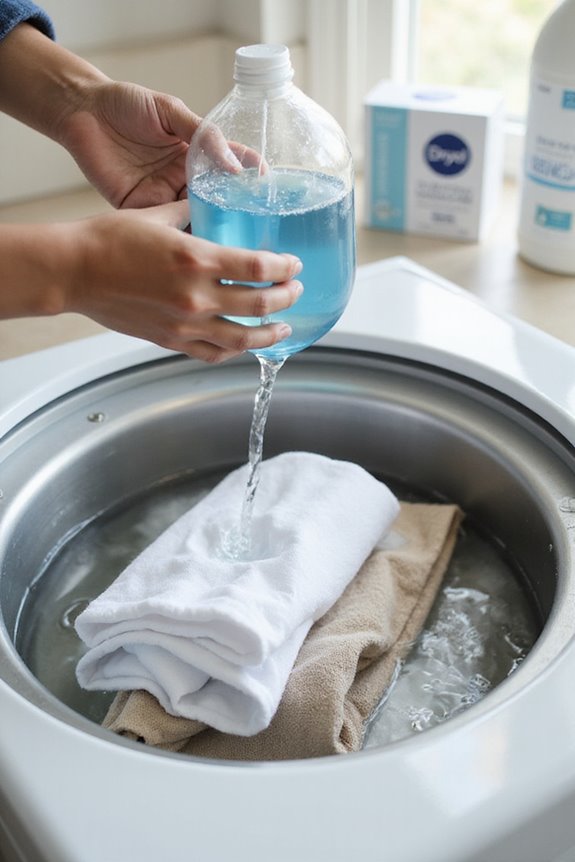 warm water for laundry