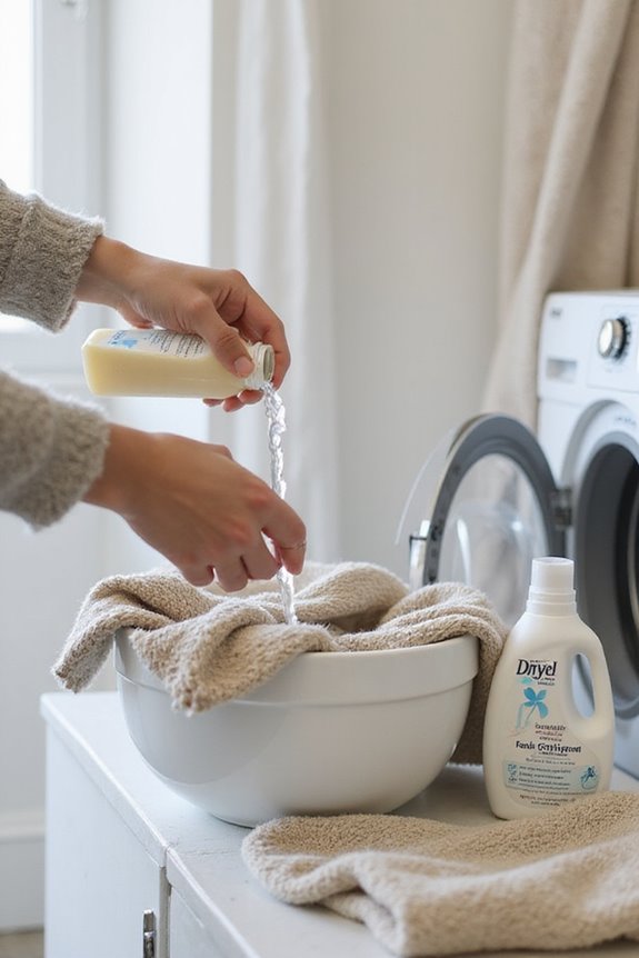 wool sweater detergent considerations
